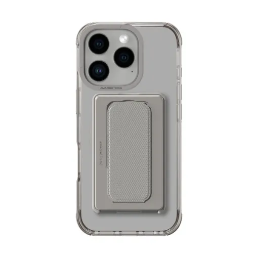 صورة غطاء AT OMNI MagSafe المقاوم للصدمات مع حامل لهاتف iPhone 16 Pro بحجم 63