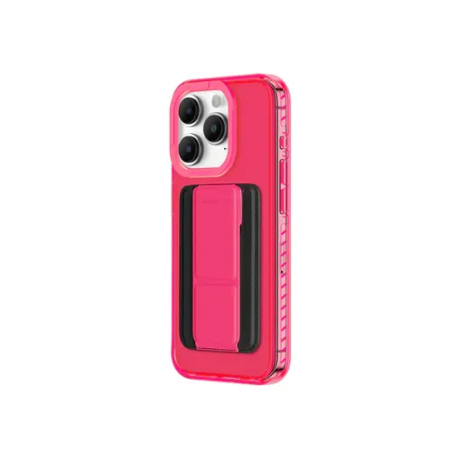 صورة غطاء AT TITAN PRO MAG WALLET المقاوم للصدمات لهاتف iPhone 15 Pro Max بحجم 67 لعام 2023 – وردي