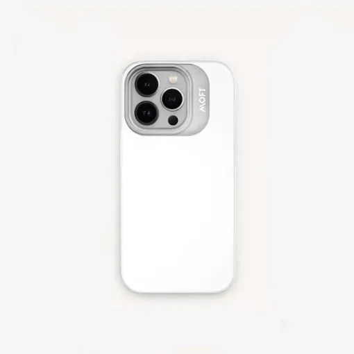 صورة                                                                                                                  MOFT القوي مع دعم MagSafe لهاتف iPhone 14 –غطاء  أبيض